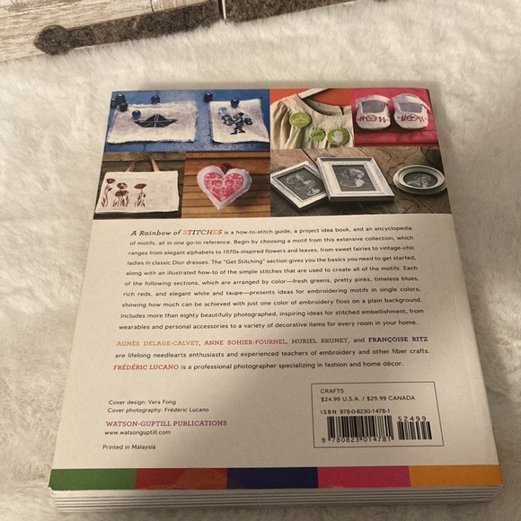 2009 A Rainbow Of Stitches Paperback Book - Picture 2 of 15